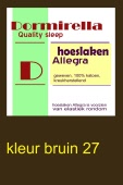 hoeslaken bruin 27